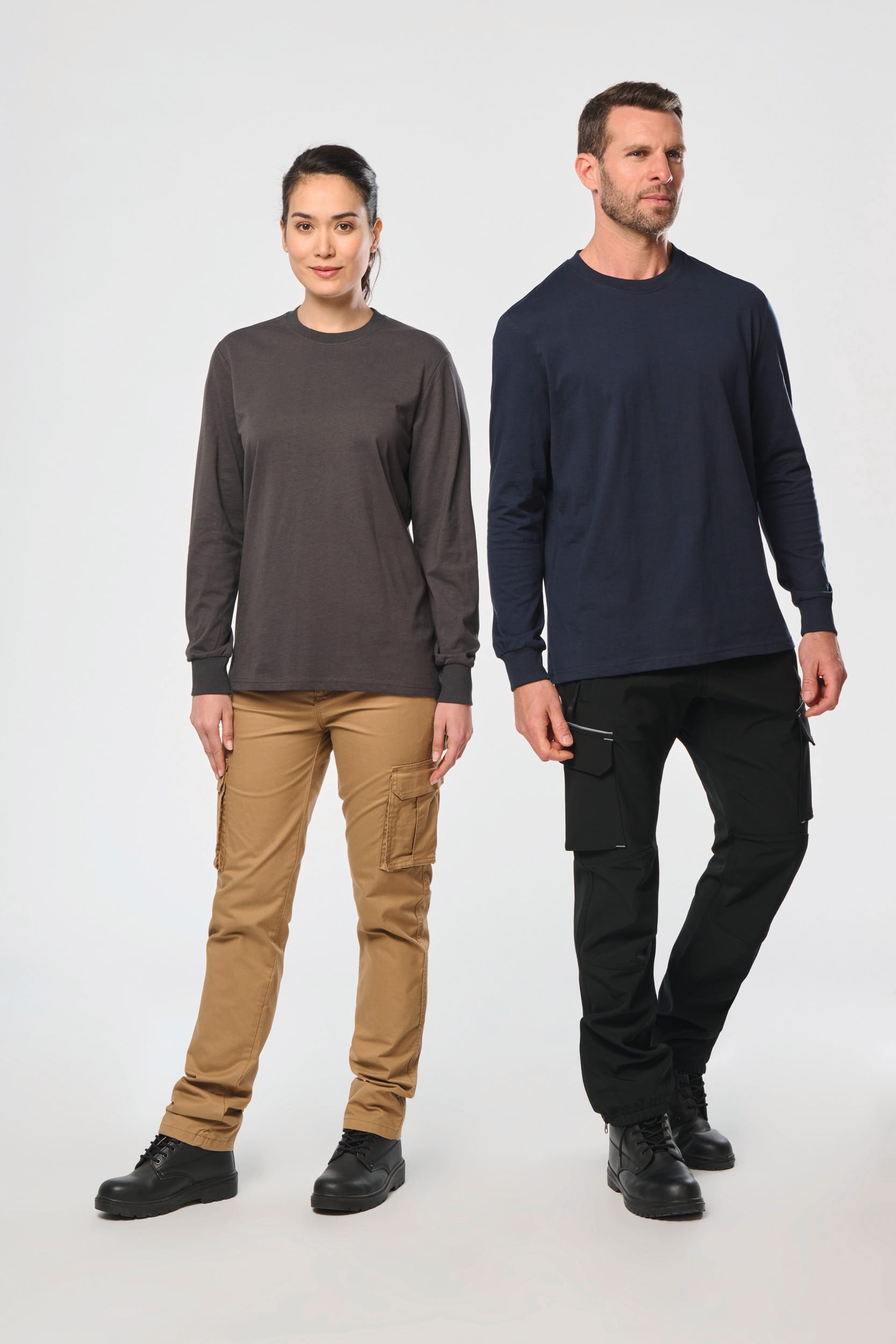 T-shirt écoresponsable manches longues unisexe