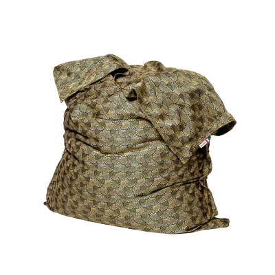 Pouf sceno tissé