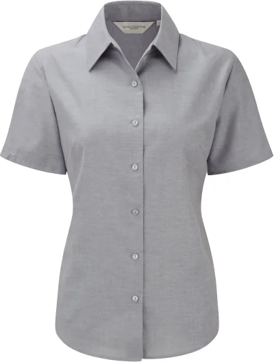 Chemise femme manches courtes Oxford