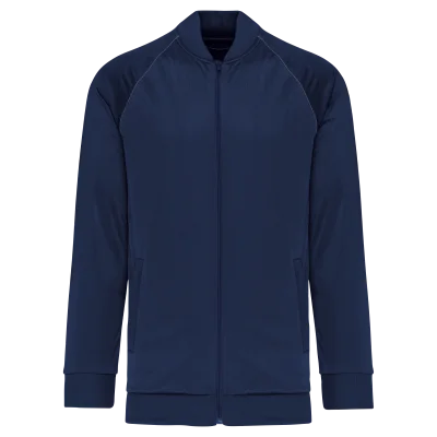 Veste de survêtement zippée avec liseré unisexe
