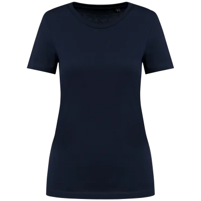 T-shirt Supima® col rond manches courtes femme