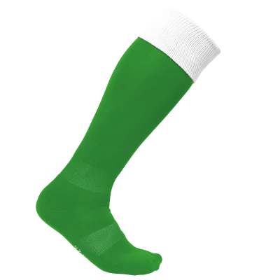 Chaussettes de sport bicolores unisexe
