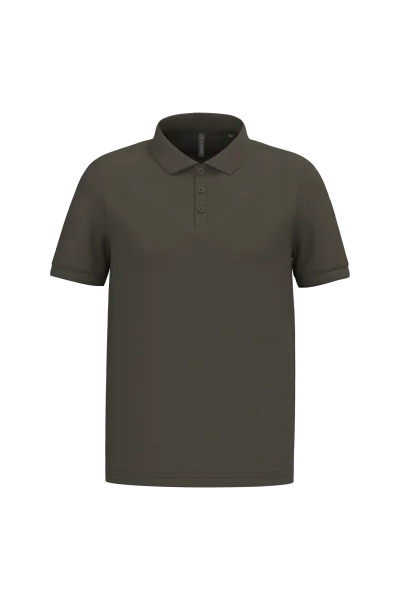 Polo piqué manches courtes homme