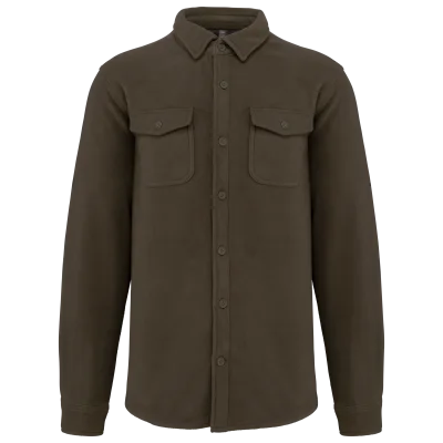 Surchemise polaire doublée sherpa polaire homme