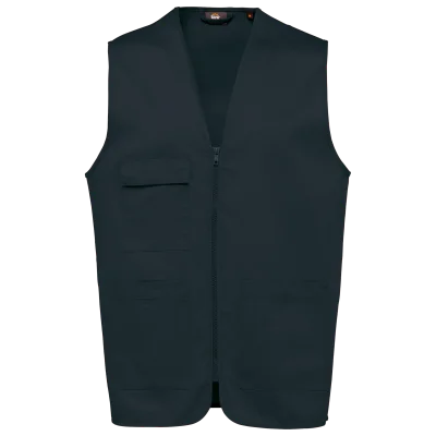 Gilet polycoton multipoches unisexe