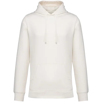 Sweat-shirt écoresponsable à capuche à épaules tombantes molleton gratté unisexe