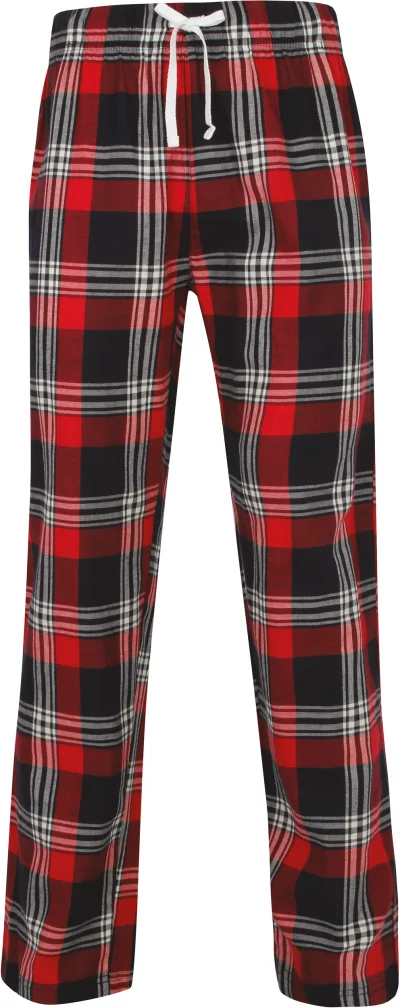 Pantalon homme à motif tartan