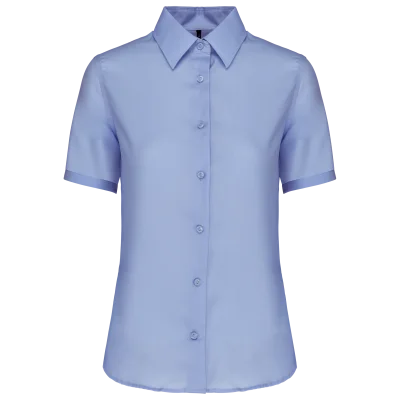 Chemise manches courtes sans repassage femme