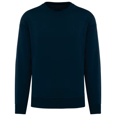 Sweat-shirt écoresponsable à col rond oversize unisexe