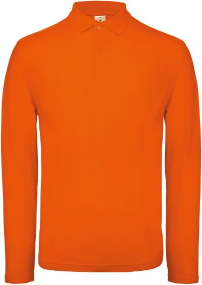 Polo homme ID.001 manches longues