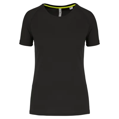 T-shirt de sport à col rond recyclé femme
