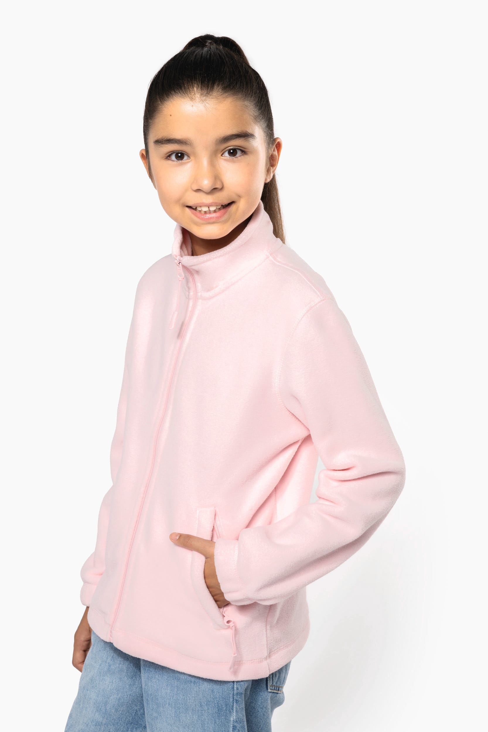 Veste micropolaire zippée enfant