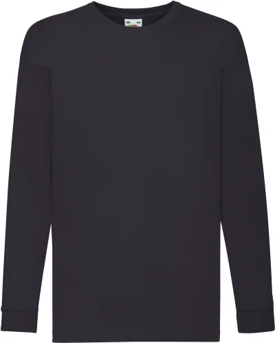 T-shirt enfant manches longues Valueweight (61-007-0)