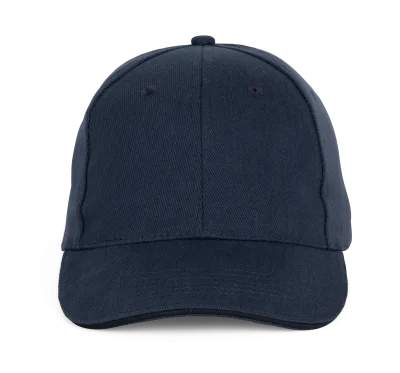 Casquette Baseball avec sandwich - 6 panneaux