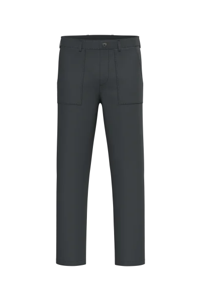 Pantalon utility écoresponsable délavé homme