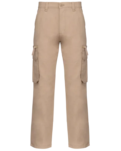 Pantalon multipoches homme