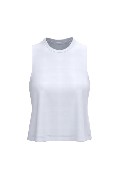 Débardeur crop Triblend femme