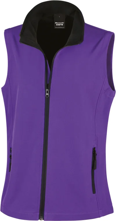 Bodywarmer Softshell Femme Printable