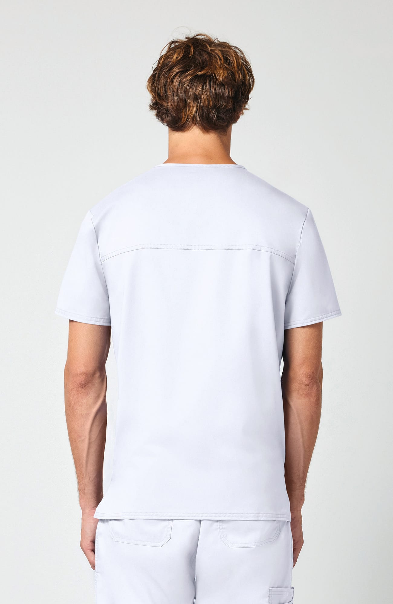 Haut col V homme