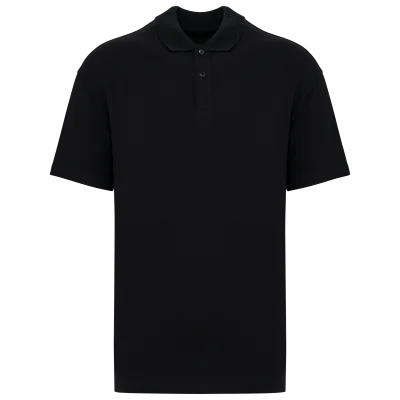 Polo écoresponsable maille piquée à épaules tombantes homme