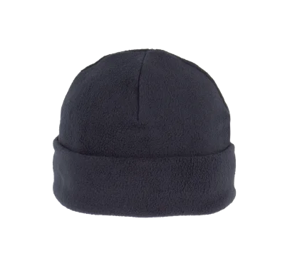 Bonnet recyclé micropolaire avec revers