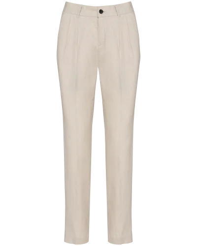 Pantalon en lin femme