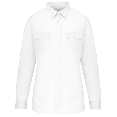 Chemise safari manches longues femme