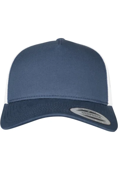 Casquette trucker retro bicolore