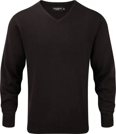 Pullover homme col v