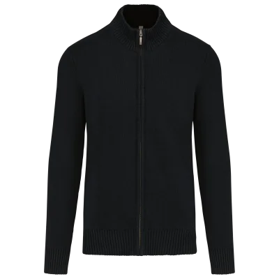 Cardigan zippé