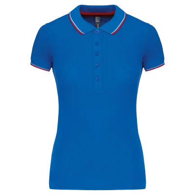 Polo manches courtes femme