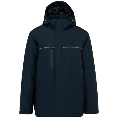 Parka performance à capuche unisexe