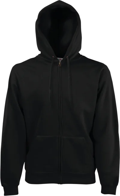 Sweat-shirt homme zippé capuche Classic (62-062-0)