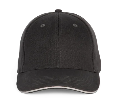 Casquette Baseball avec sandwich - 6 panneaux