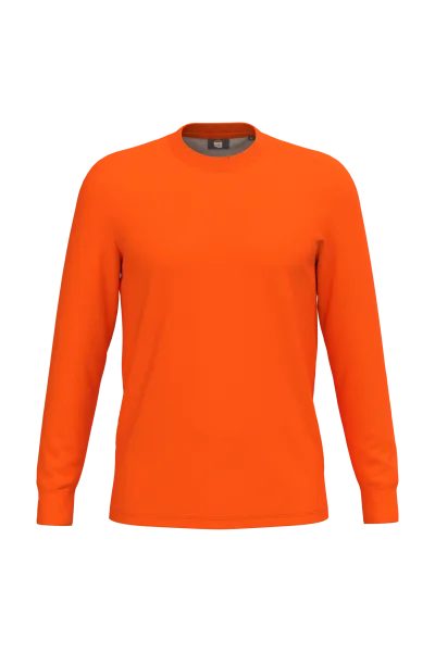 T-shirt unisexe écoresponsable manches longues coton/polyester