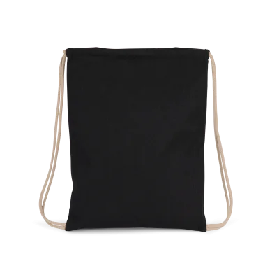 Sac à dos recyclé à cordon coulissant