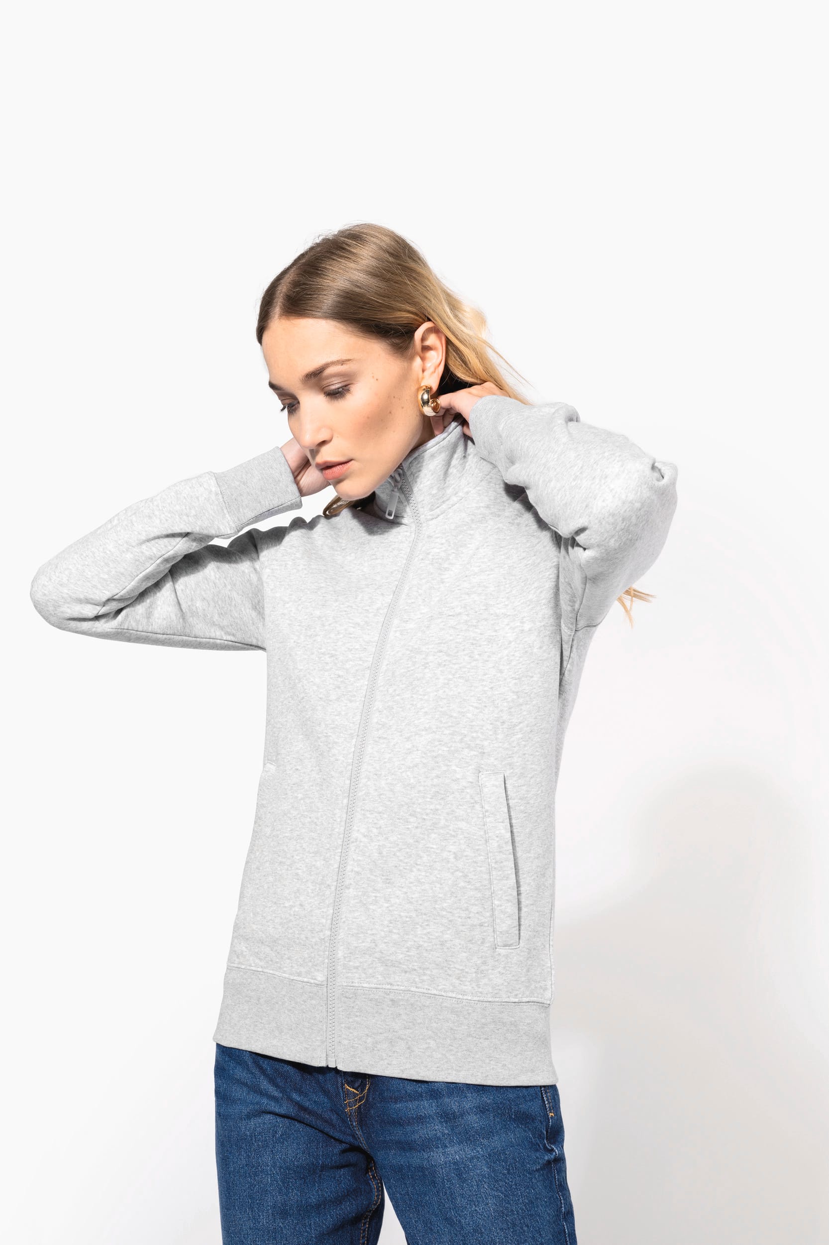 Veste molleton gratté femme