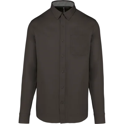 Chemise coton manches longues Nevada homme