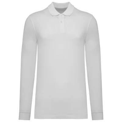 Polo piqué manches longues Bio180 homme