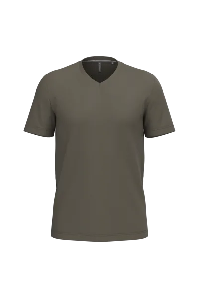 T-shirt col V manches courtes homme