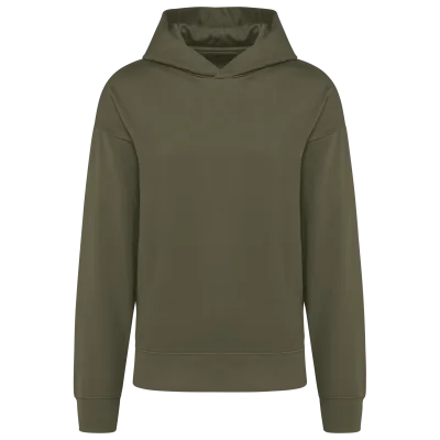 Sweatshirt à capuche molleton oversize unisexe
