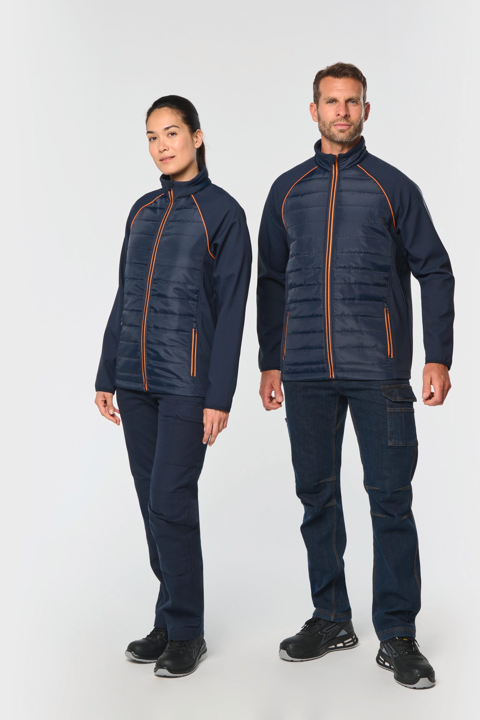 Veste Day To Day bi-matière unisexe
