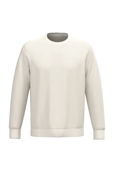 Sweat-shirt écoresponsable à col rond unisexe