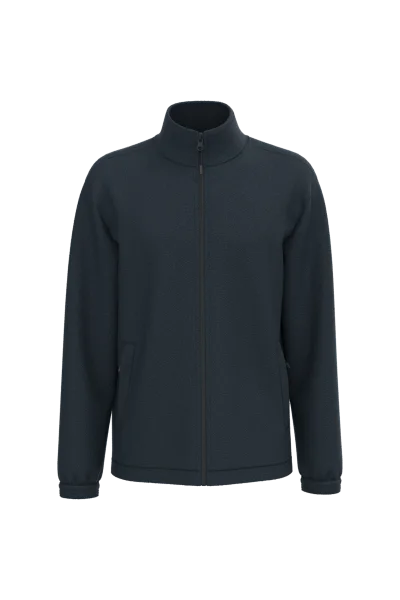 Veste polaire ajustable à poignets élastiqués