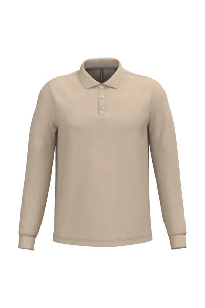 Polo manches longues homme