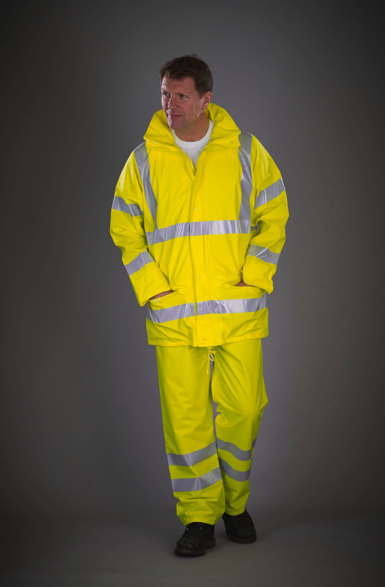 Pantalon de pluie respirant Hi-Vis Soft Flex