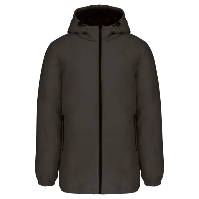 Parka à capuche recyclée unisexe