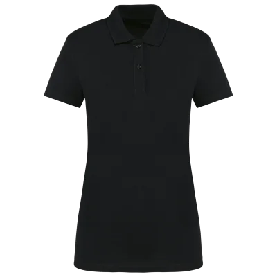 Polo Supima® manches courtes femme