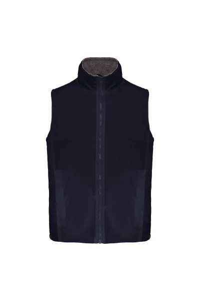 Bodywarmer doublé polaire unisexe