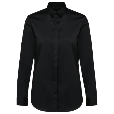 Chemise twill manches longues femme